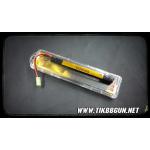 แบตเตอรี่แบบ Li-Po (ลิเธียมโพลิเมอร์) 20C 1200mah เหมาะสำหรับAK กับ MP5