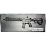 ปืนอัดลม ไฟฟ้า จาก E&C รุ่น 106 S4 สีดำ+ราง แต่งภายในครบมาก