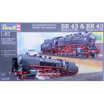 โมเดลรถไฟ Br43 (T30) และ BR43 (T32) (Revell-02157) 1:87 มาคู่กันเลย