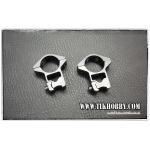 ขาจับสโคป 25 มิล แบบสูงระดับสูง ติดราง 10 มิล