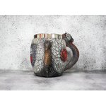 แก้วเบียร์ตระกูล ทาร์แกเรียน จากเรื่อง Game of Thrones