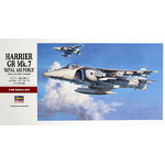 โมเดล HARRIER GR MK. VII ROYAL AIR FORCE by Hasegawa 1/48