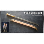 ดาบทอง ของ King Thranduil กษัตริย์แห่งเอลฟ์ ในเรื่อง The Hobbit แบบมีปลอก (สงสัยอัพเกรดเป็นสีทอง)