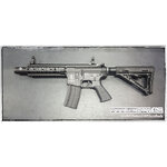 ปืนอัดลม ไฟฟ้า จาก E&C รุ่น 802S สีดำ ท้ายCTR