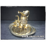 ชุดกาเหล้า+จอกเหล้าแบบเล็ก 4อัน จากสามก๊ก หรือ หนังจีนสมัยโบราณ งานพรีเมี่ยม