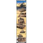 รถถัง M-51 Super Sherman (1/35) ACADEMY (AC 1373)