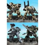 1/72 FRONT MISSION STRUCTURE ARTS PLASTIC MODEL KIT SERIES VOL.1 SET OF 4PCS(ยกบ๊อกซ์) ประกอบและทำสีเอง
