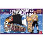 เรือ Spade Pirates Shipของ โปโตกัสเอส ดี เอส จากการ์ตูน One Piece ของแท้ BANDAI แมวทอง