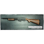 ปืนลูกซอง M870 A&K บอดี้เหล็ก ไม้แท้สวยมาก (9870A) อัดลมชักสปริงออกทีละนัด