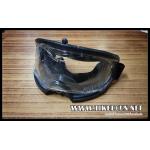 แว่นตา กันกระสุน แบบเลนส์ใสหน้าใหญ่ มีรูระบายอากาศ บนล่าง