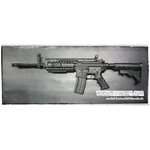 ปืนไฟฟ้ารุ่น M4System บอดี้เหล็ก จาก Double Bell DB033 (ไม่รวมแบต)