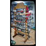 ขาตั้งดาบซามูไร แบบตั้งพื้น 10 ชั้น ลายไม้