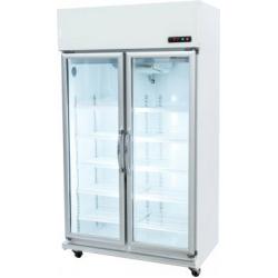 ตู้แช่ชาบู กระจก 2 ประตู แช่เนื้อเย็นจัดไม่แช่แข็ง