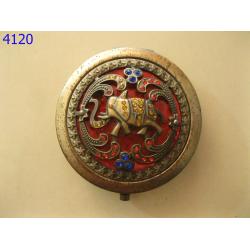 ตลับกระจก รูปช้าง (4120)