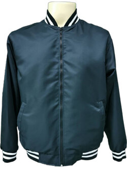 College Jacket 13 เสื้อแจ็คเก็ตสีดำสไตล์วัยรุ่น