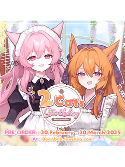 【In Stock】2 Cats Birthday 2025