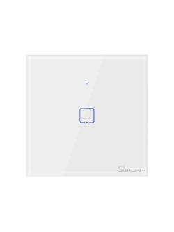 Sonoff T2UK 1 Gang (WiFi + RF 433 Mhz) White Touch Switch ( 1 Year Warranty )