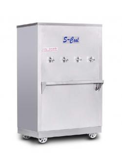 ตู้น้ำเย็นสแตนเลส 4 ก๊อก (ต่อท่อ)