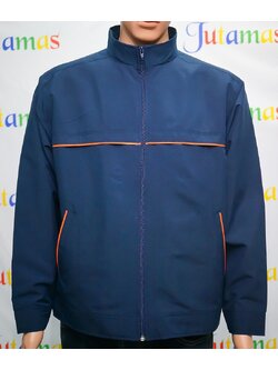 Casual Jacket เสื้อแจ็คเก็ตลำลองสีกรมท่าสไตล์คลาสสิค