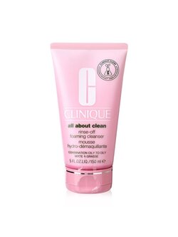 Clinique All About Clean Rinse-Off Foaming Cleanser 150ml./ คลีนีกข์ โฟมล้างหน้า ผิวผสม-ผิวมัน 150มล.