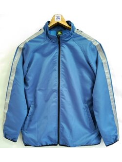 Reflex Sport Jacket 6408 เสื้อแจ็คเก็ตสีฟ้าติดเทปสะท้อนแสงสไตล์สปอร์ต