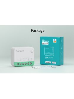 SONOFF MiniR4M Extreme Wi-Fi Smart Switch (Matter-enabled)