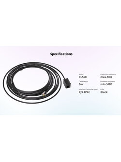 RL560 5M Sensor Extension Cable