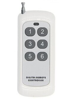 SNF-TH-0031 - Remote Controller 315 Mhz 6 ปุ่ม