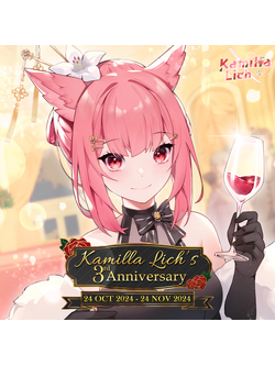 【Digital Goods】3rd Anniversary Animated Digital Wallpaper