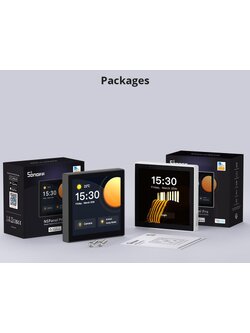 SONOFF NSPanel Pro Smart Home Control Panel (สีดำ) UK