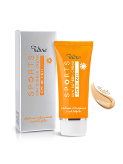 tellme sport sunscreen cream spf30 pa++ เท็ลมี สปอร์ต ซันสกรีน ครีม SPF30 PA++