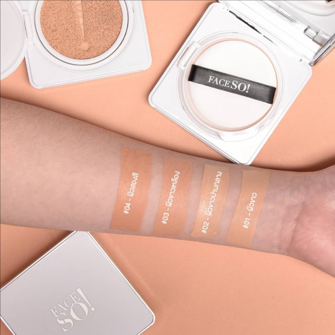 FACE SO! Assian Skin Perfect Cushion SPF50 PA+++