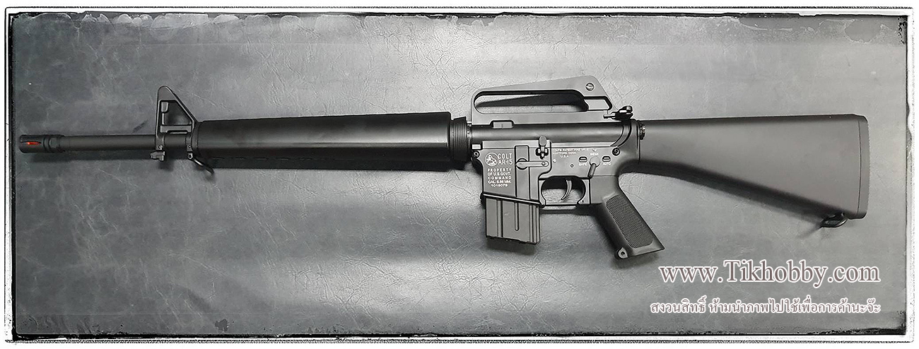 M16A1 ระบบไฟฟ้าบอดี้พลาสติก จาก Double Bell DB085 (ไม่รวมแบต)