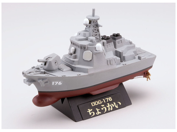 เรือพิฆาตและเรือดำน้ำจิ๋ว Chibi Scale Destroyer Submarine: 1 Box (10pcs) by F-Toys