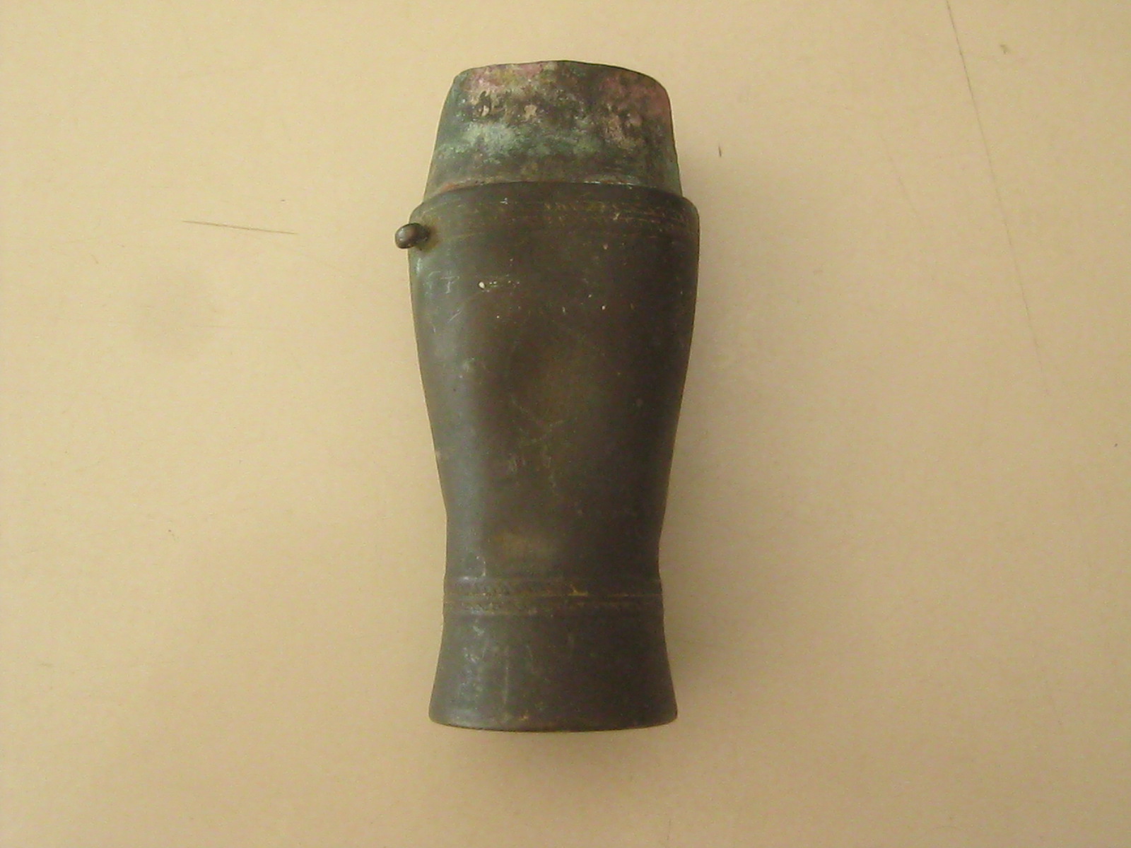 เต้าปูนทองเหลืองโบราณ อันที่1 (4119)