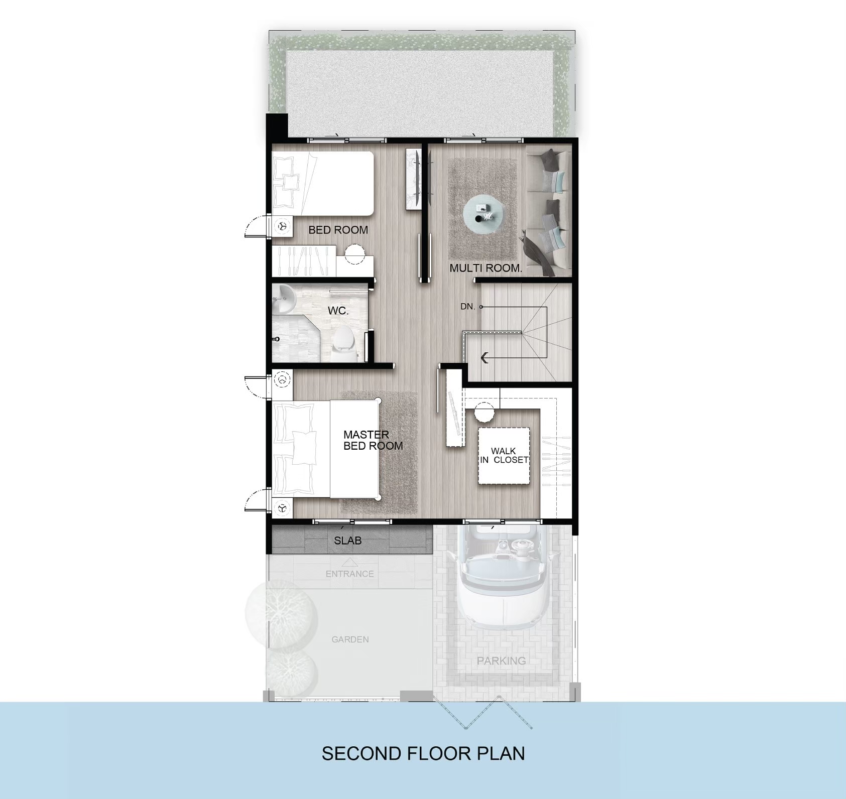 ให้เช่าบ้าน หมู่บ้านคุณาลัย บีกินส์2 ถนนบ้านกล้วย-ไทรน้อย (รหัสทรัพย์ KB222150)