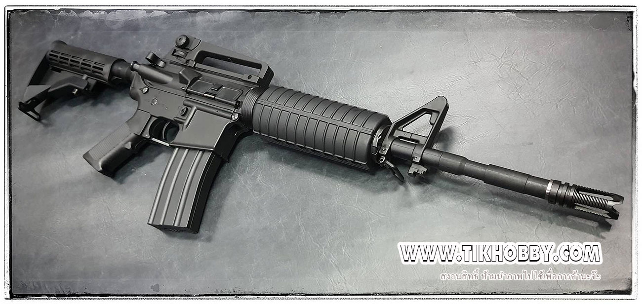 M4A1(รุ่นถูก) ระบบไฟฟ้าบอดี้พลาสติก จาก Double Bell DB061A (ไม่รวมแบต)