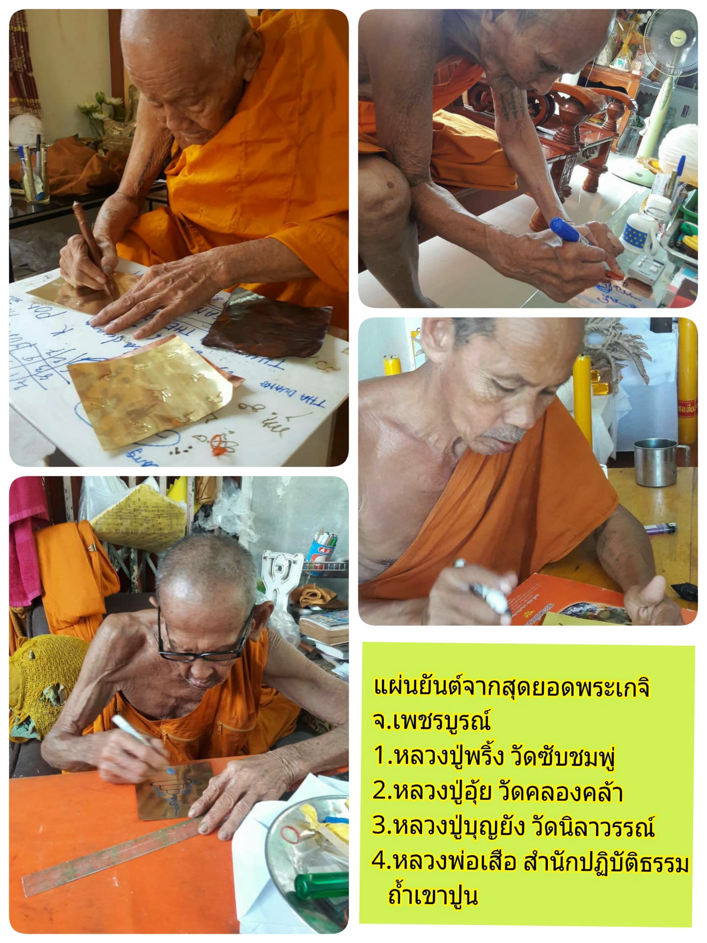 เสือมหาอำนาจ เนื้อนวโลหะ หลวงพ่อเสือ สำนักปฏิบัติธรรมบ้านเขาปูน จ.เพชรบูรณ์