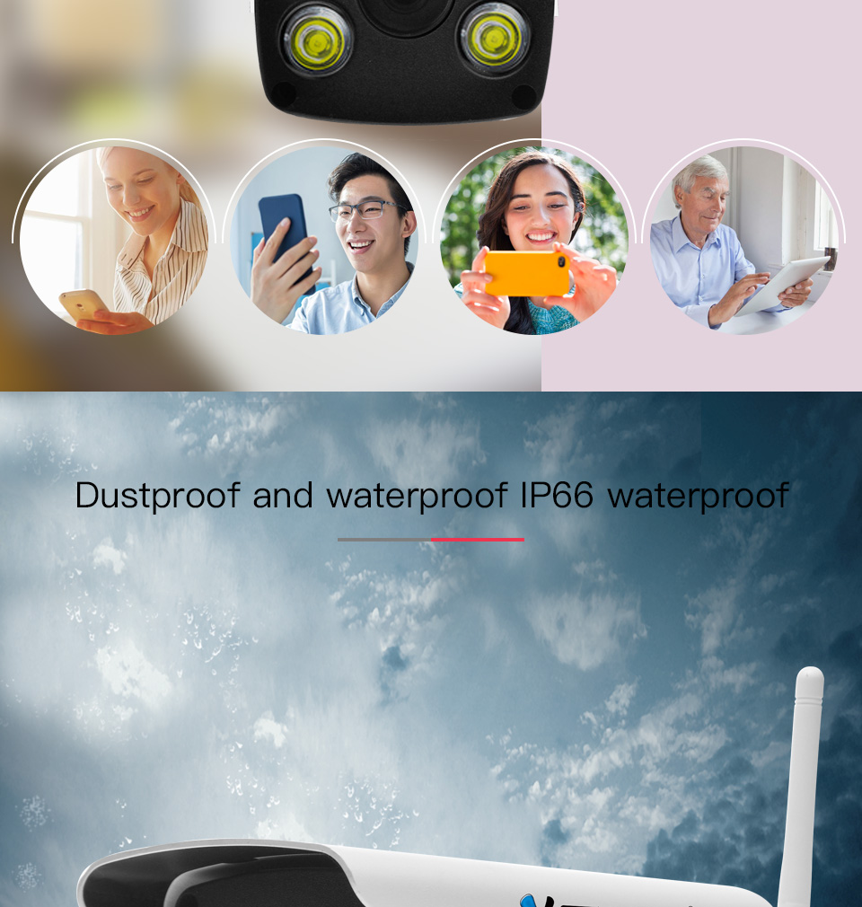 VSTARCAM C18S 1080P Outdoor IP Camera กล้องวงจรปิด 2.0ล้านพิกเซล