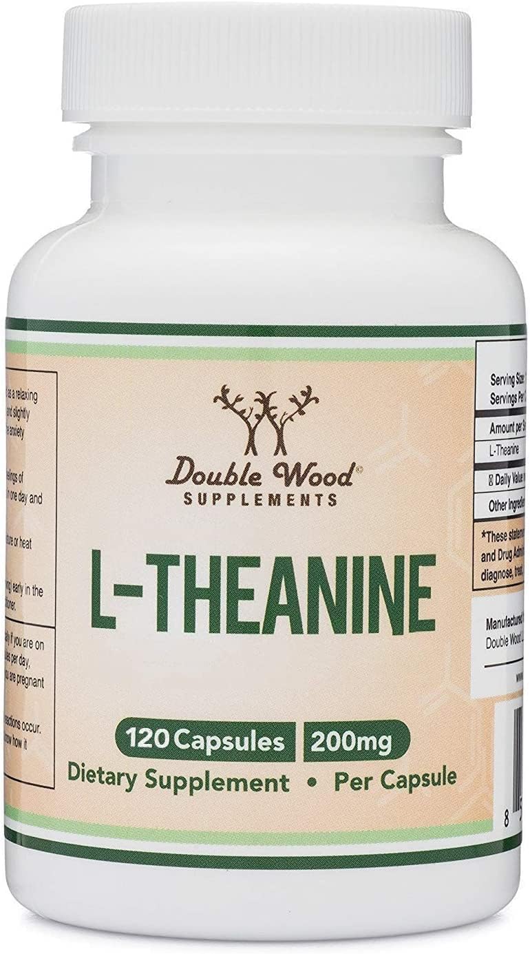 Double Wood L-theanine 200 mg 120 caps