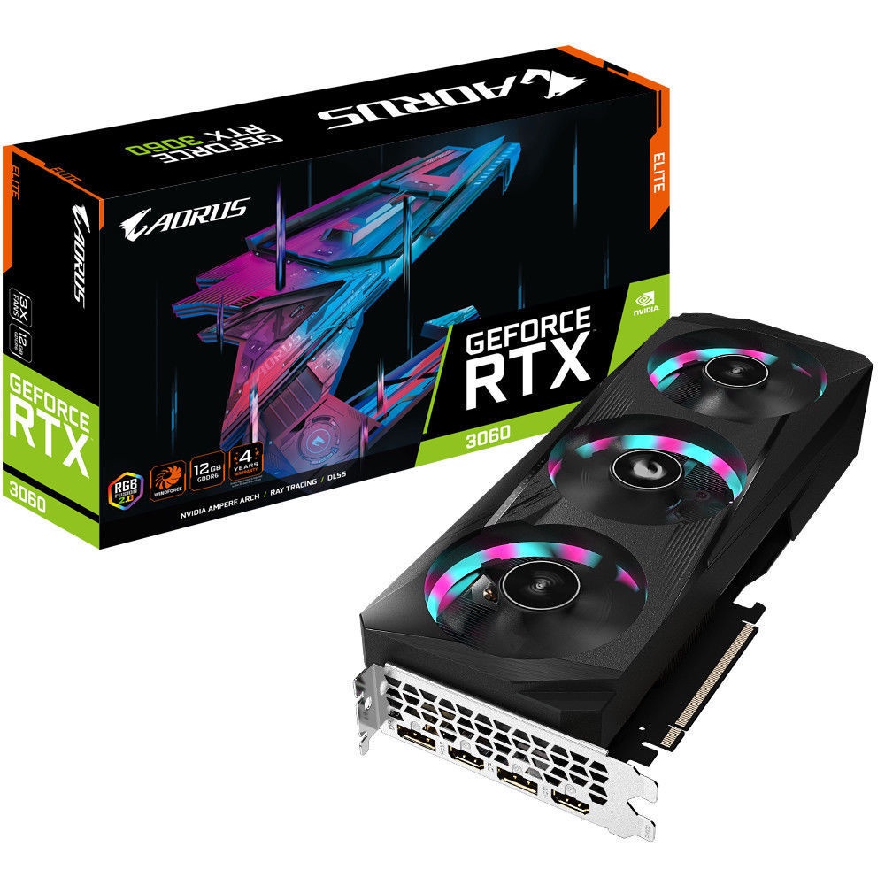 Aorus Geforce RTX3060 12G DDR6