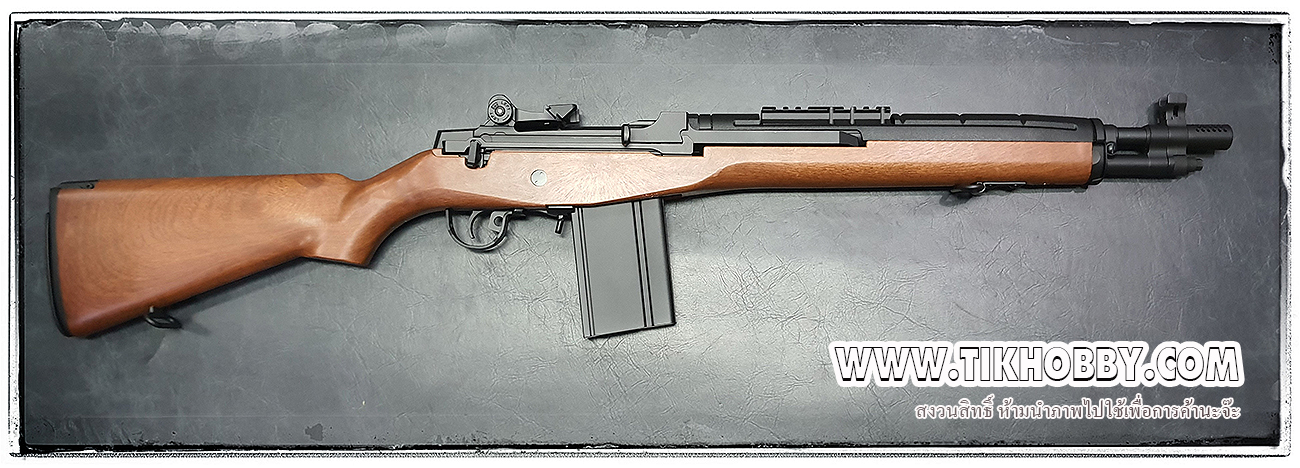 ปืนอัดลม ระบบไฟฟ้า รุ่น M14Socom Cyma032A ไม้เทียม