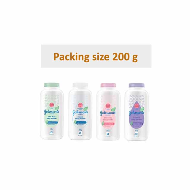 Baby powder johnson & johnson size 200 g