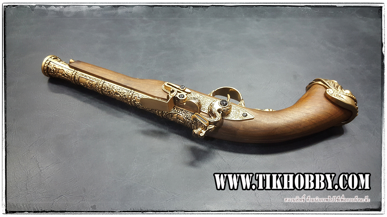 ปืนคาบศิลา สีทองจากค่าย HFC ระบบ Co2