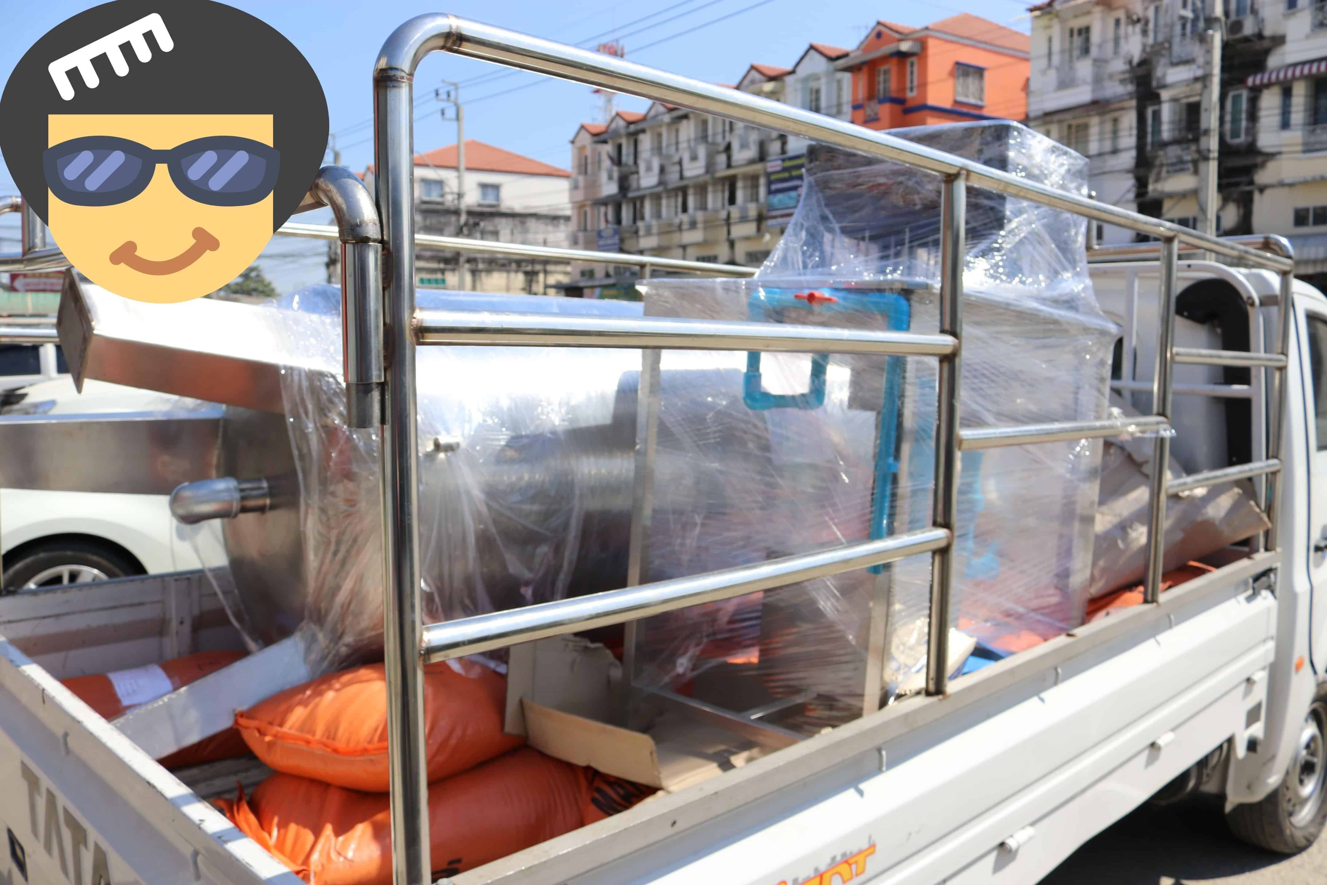 ถังกรองสแตนเลส20นิ้วหนา3มม