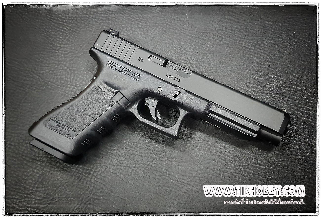 Glock34 จากญี่ปุ่นแท้ Tokyo Marui ระบบเซมิ สไลด์พลาสติก
