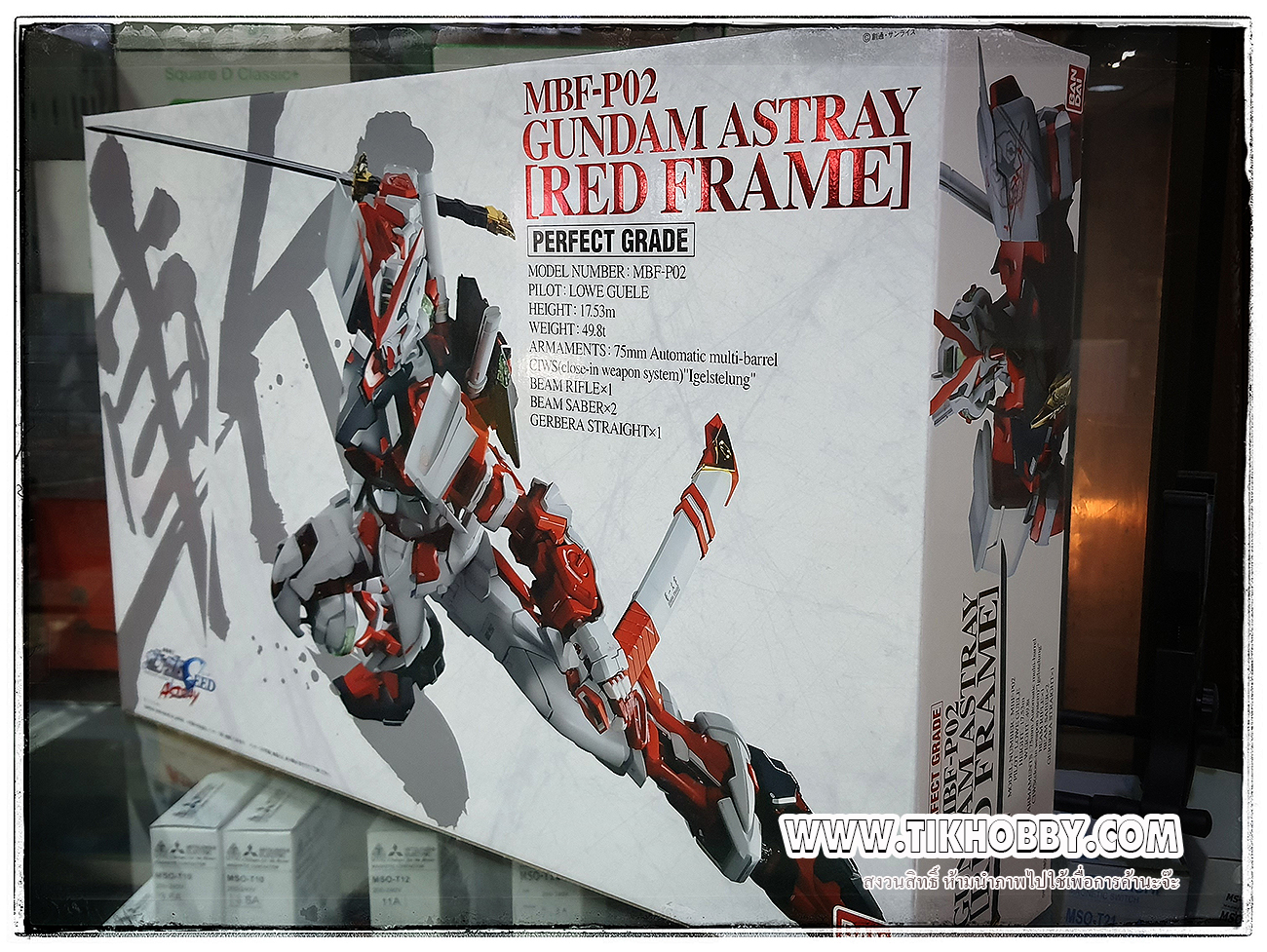1/60 PG GUNDAM ASTRAY RED FRAME (WITHOUT BONUS PARTS) ของแท้จากญี่ปุ่น