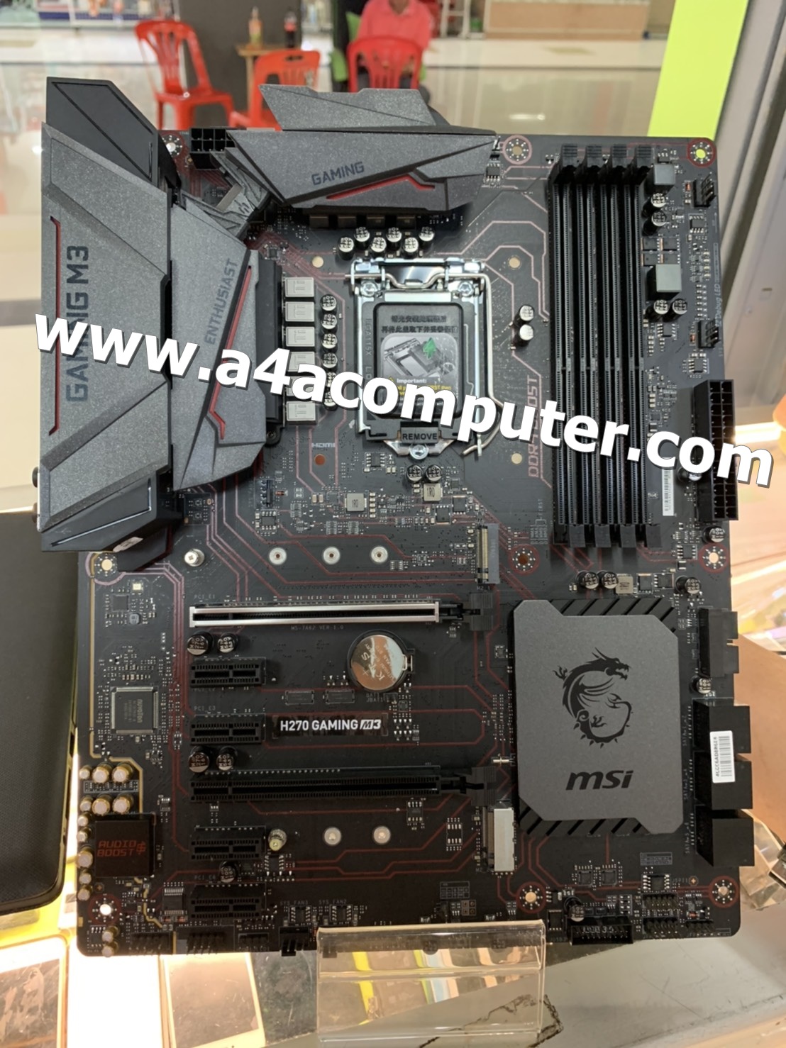 เมนบอร์ด 1151 MSI H270 GAMING M3 DDR4 มือสอง