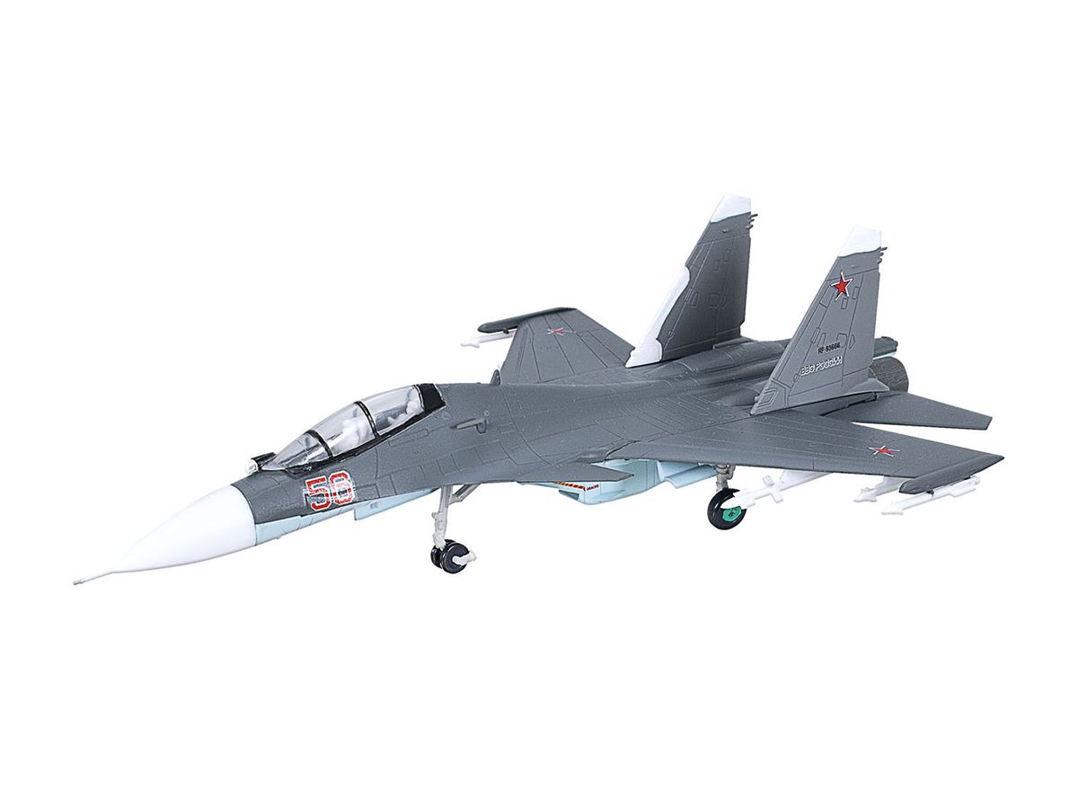 1/144 SUKHOI SU-27/SU-30 FLANKER FAMILY 1BOX 10PCS (REISSUE) F-Toys สินค้าขายยกกล่อง