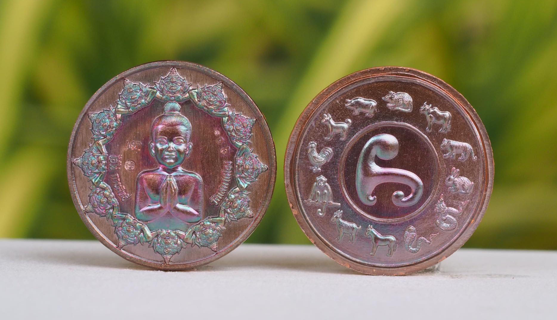 ไอ้ไข่กายสิทธิ์ เหรียญพลังจักรวาล วัดเสมาเมือง จ.นครศรีธรรมราช